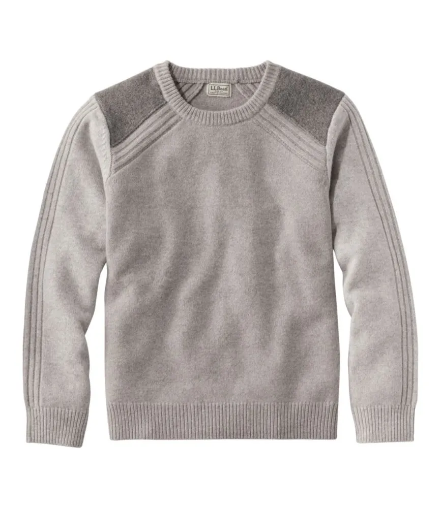 Men's Rangeley Merino Sweater, Crewneck, Colorblock