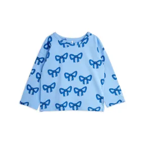 MINI RODINI Bow Top - Blue