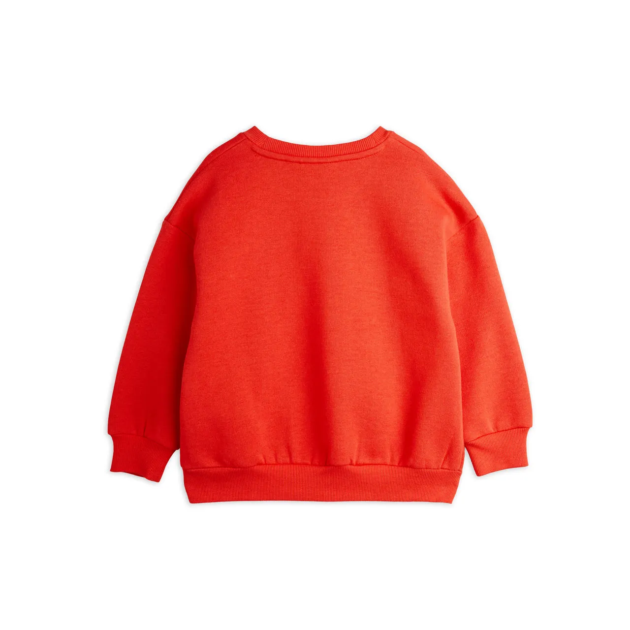 MINI RODINI Dog Embroidered Sweatshirt - Red