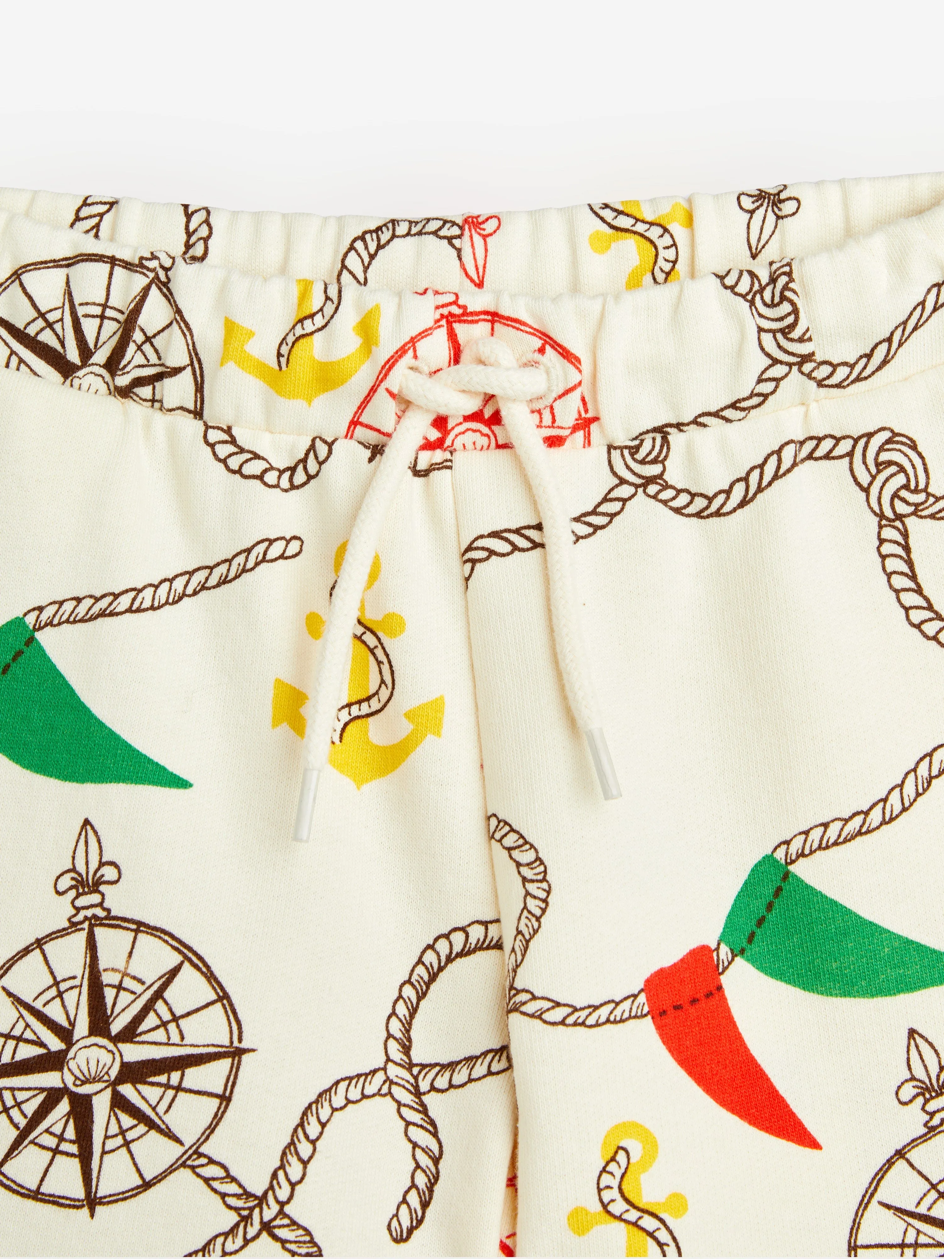 Mini Rodini Kids Nautical Print Shorts in Multicolour