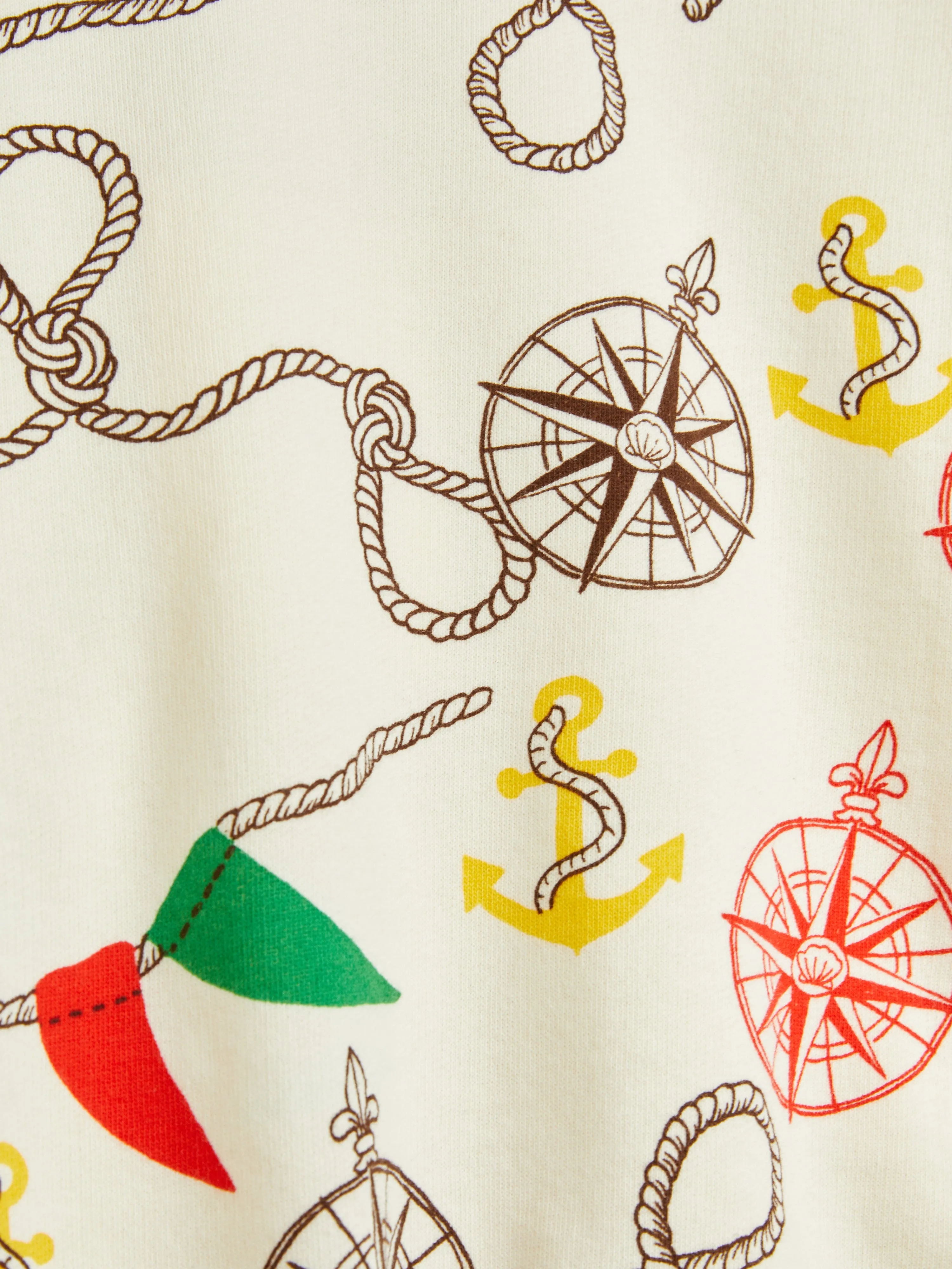 Mini Rodini Kids Nautical Print Shorts in Multicolour