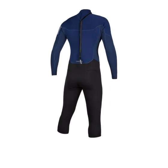 Mystic Brand 3/2mm Mens Longarm 'Over the Knee' Shorty Wetsuit - Navy