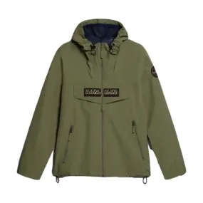 Napapijri NA4H2O Rainforest Open S Giacca Parka Con Cappuccio Verde