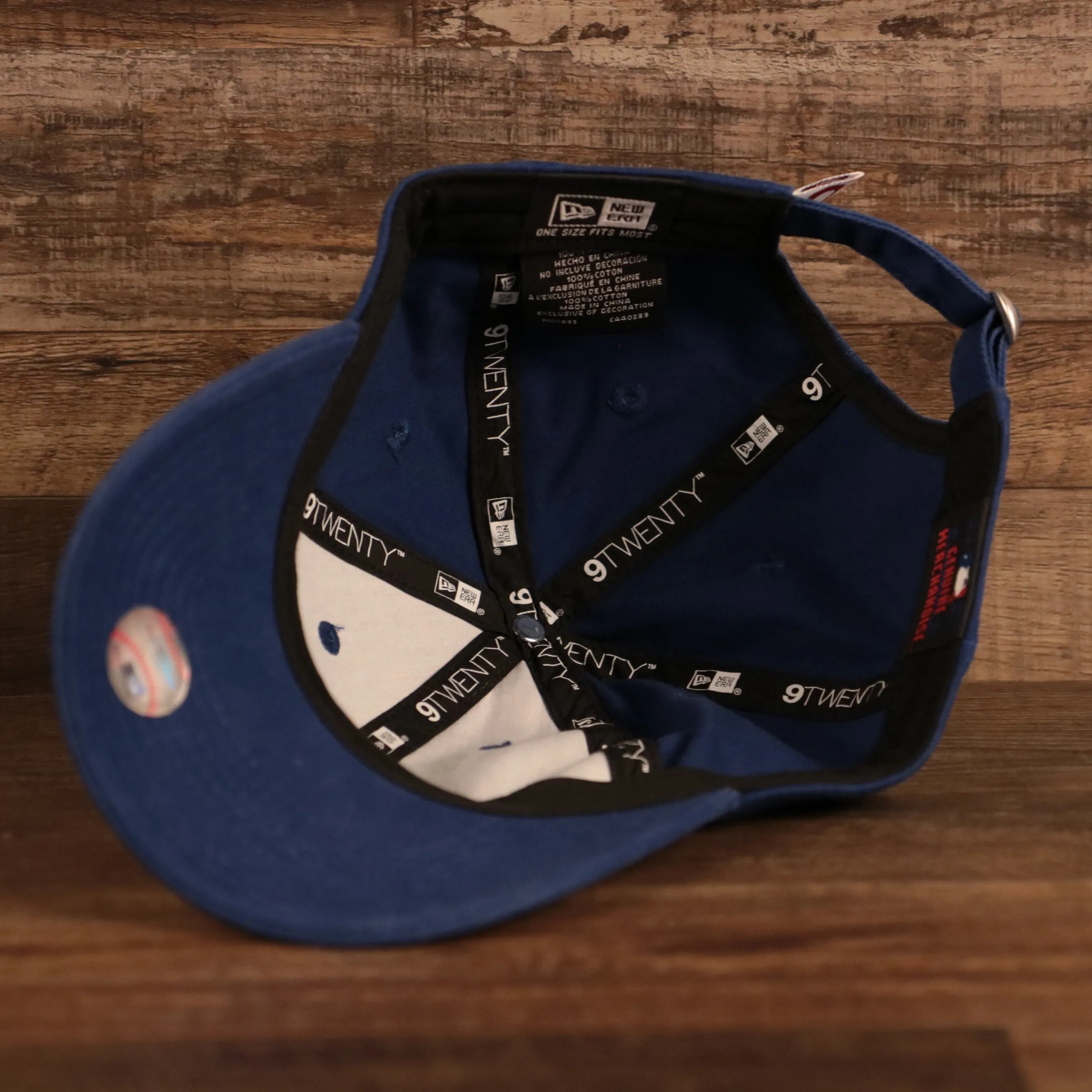 NEW ERA | CHICAGO CUBS | RED C PATCH FRONT | CORE CLASSIC | 9TWENTY DAD HAT | ROYAL BLUE | OSFM