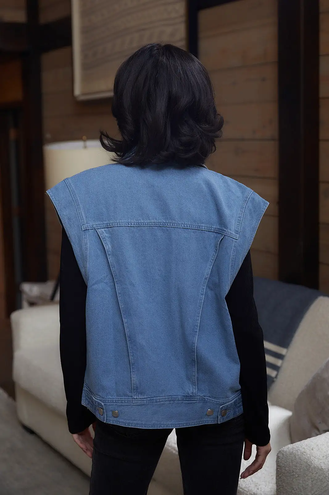 Now & Then Denim Vest