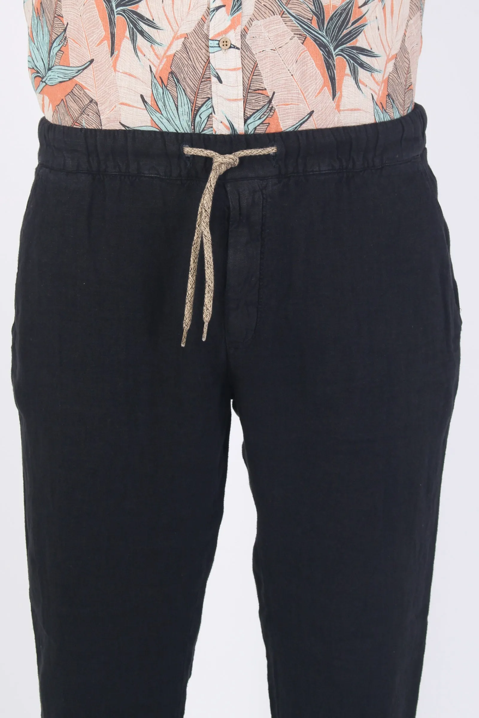 Pantalone Coulisse Relaxed Nero