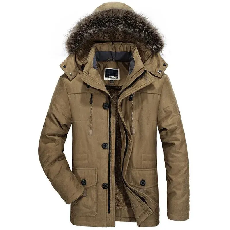 Parka / manteau hiver à capuche pour homme TOLOER - WISH161