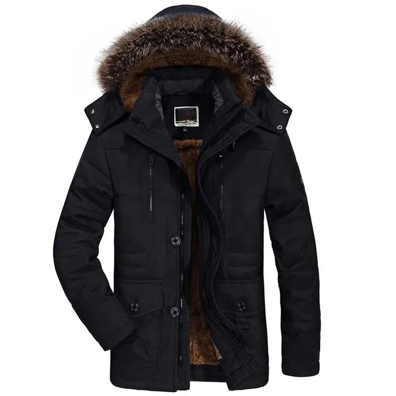 Parka / manteau hiver à capuche pour homme TOLOER - WISH161