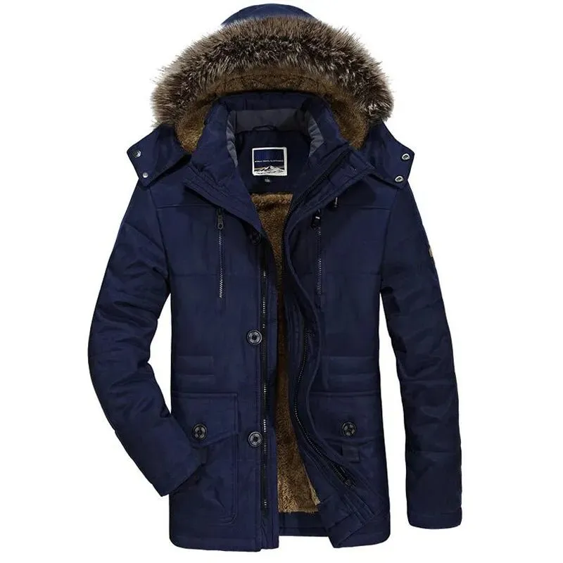 Parka / manteau hiver à capuche pour homme TOLOER - WISH161