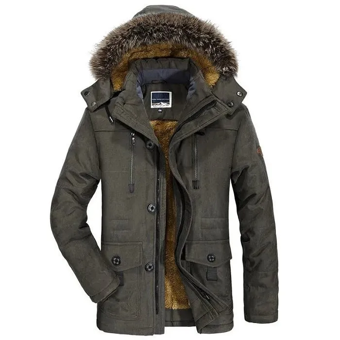 Parka / manteau hiver à capuche pour homme TOLOER - WISH161