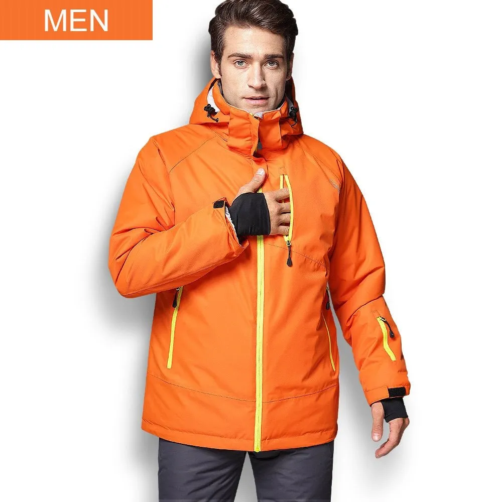 Parka chaude & imperméable à capuche pour homme COPOZZ – SJK