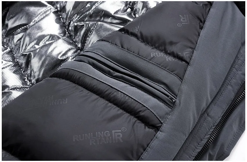 Parka hiver imperméable à capuche fourrure pour homme 1,7 kg TFU - Runling Rtan -30°C