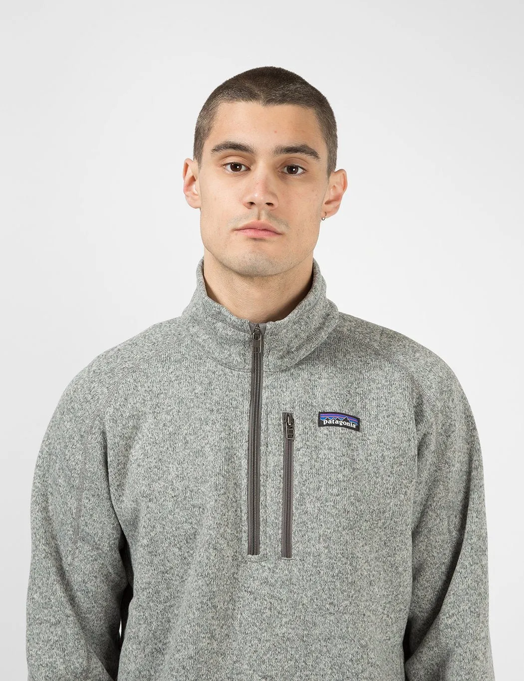 Patagonia Better Sweater 1/4 Zip Fleece - Stonewash Grey