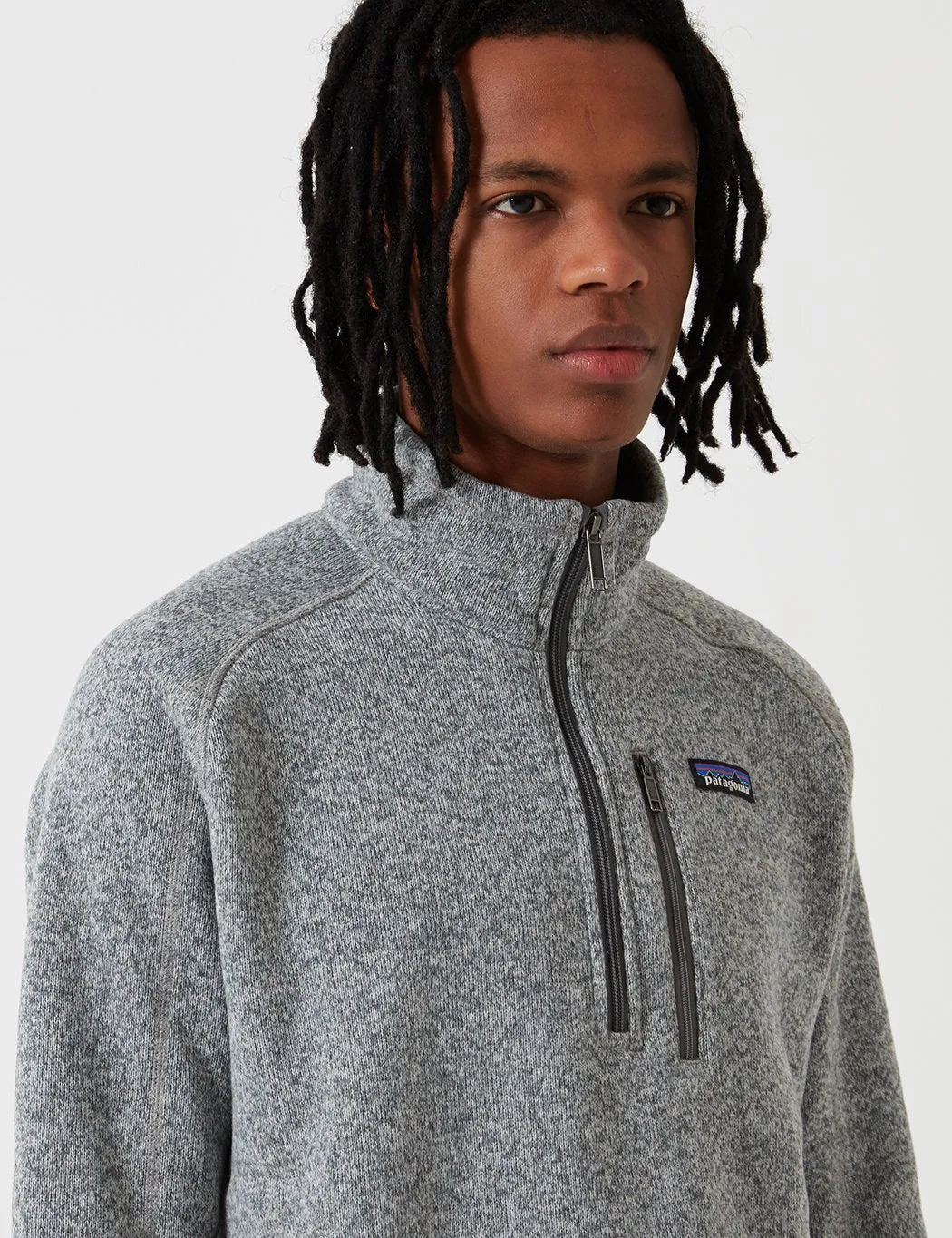 Patagonia Better Sweater 1/4 Zip Fleece - Stonewash Grey