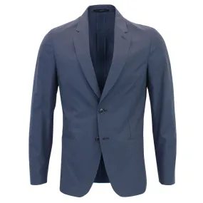 Paul Smith - Soho Fit Two Button Cotton Blazer in Navy