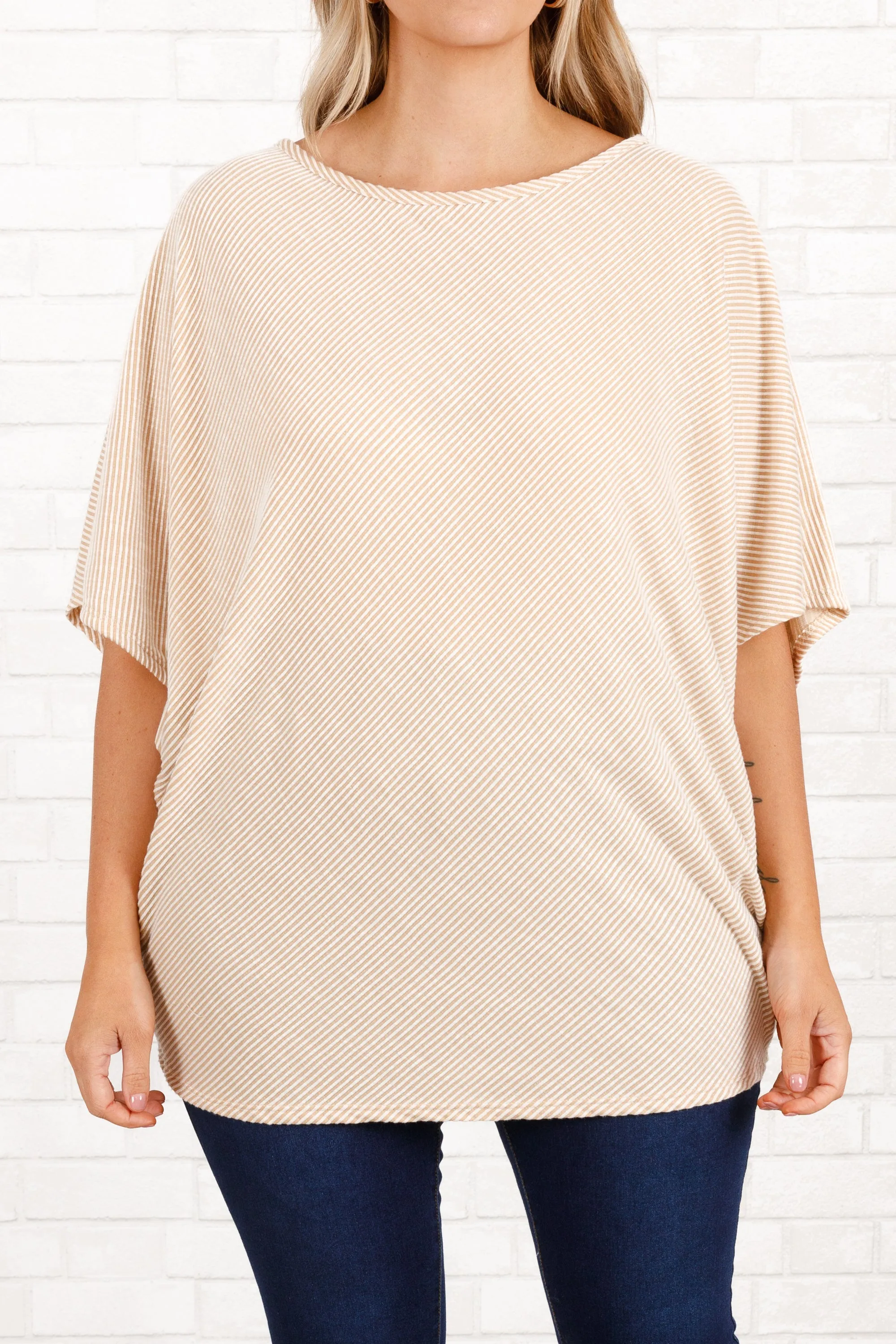 Relaxed Refinement Top, Stone