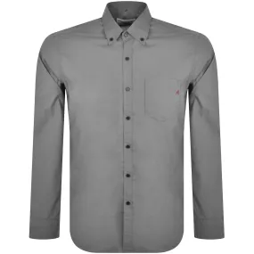 Replay Long Sleeved Shirt Grey