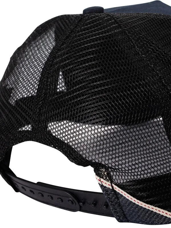 Replay Snake Mesh Cap - Black