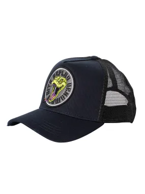 Replay Snake Mesh Cap - Black