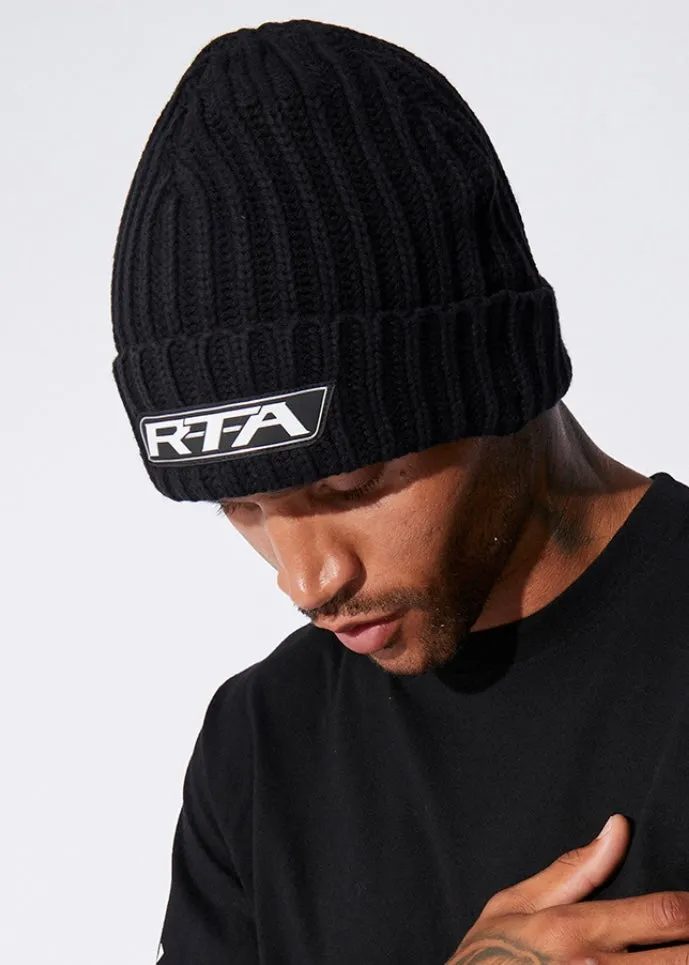 RtA Black Logo Beanie