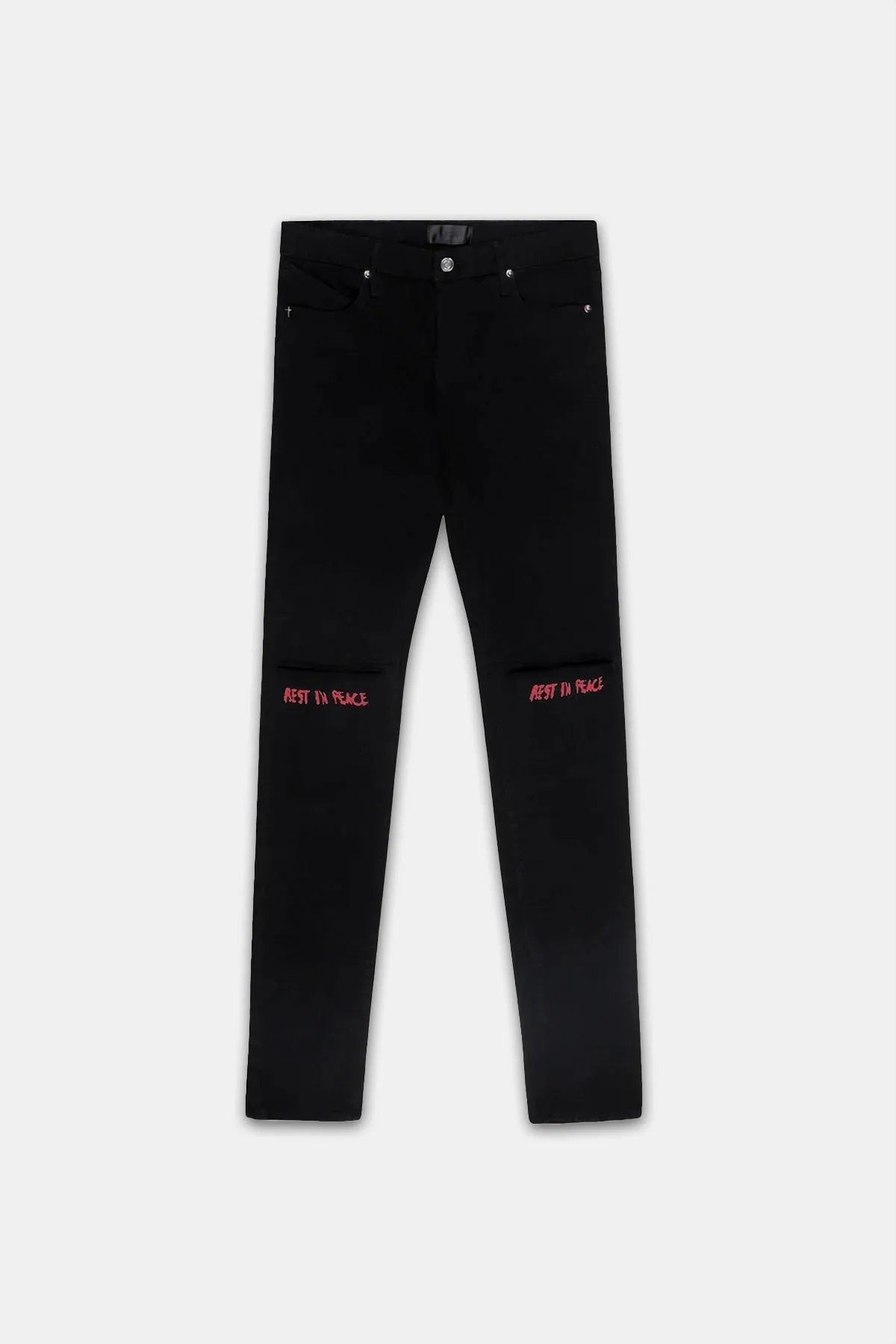 RTA - Bryant Jeans Red Cross - BLk