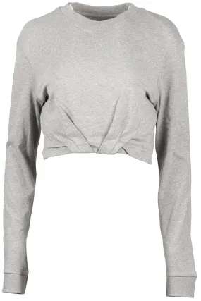 RTA GREY CROPPED COTTON TOP SMALL