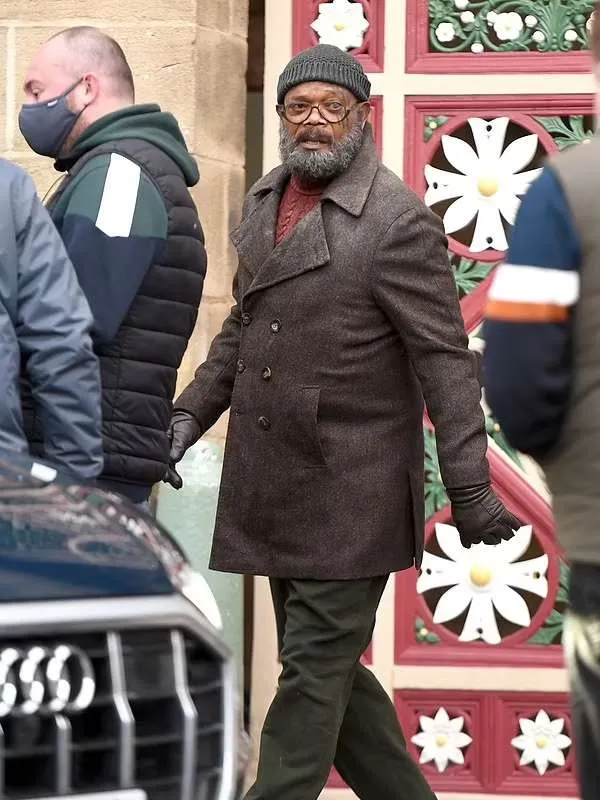 Samuel L. Jackson Secret Invasion Brown Coat