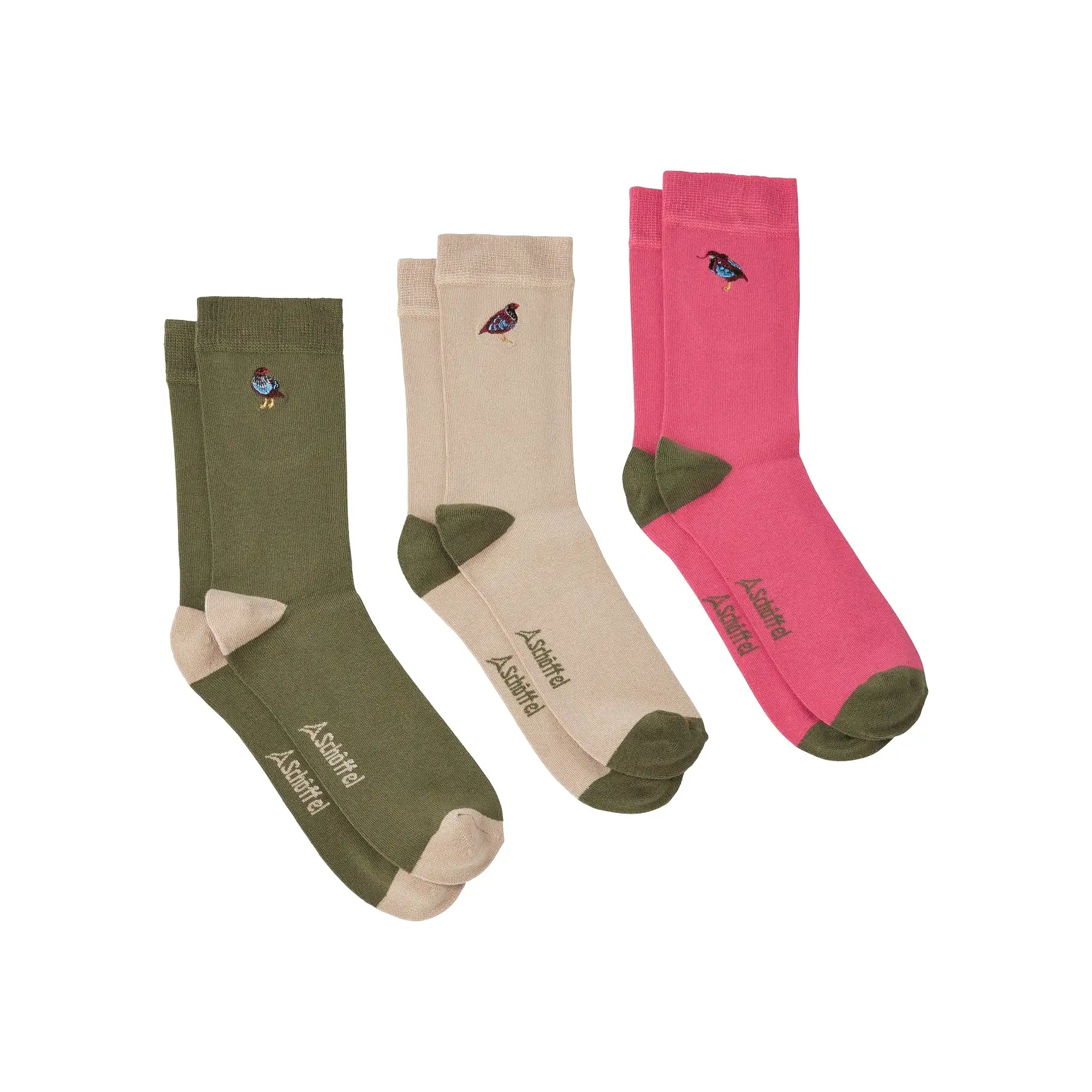 Schoffel Women's Bamboo Socks (Box of 3)