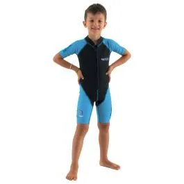 SEAC Dolphin Boy 1.5mm Shorty Wetsuit - Black / Blue