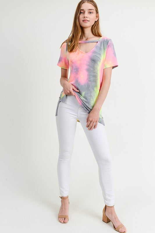 Seriously Sassy Tie-Dye Top