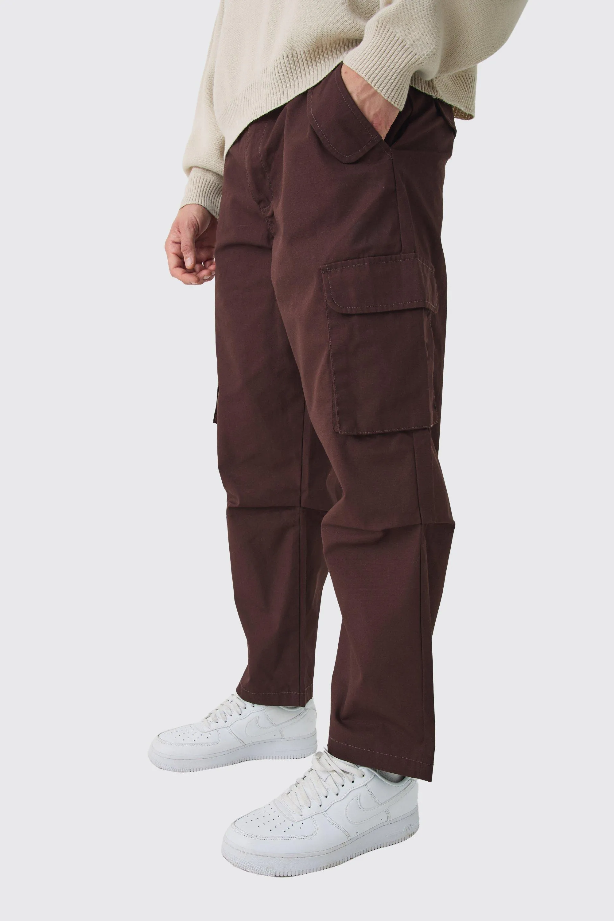 Skater Fit Ripstop Cargo Trousers