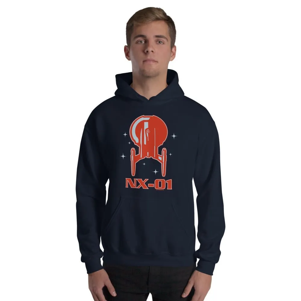 Star Trek: Enterprise NX-01 Enterprise Hoodie