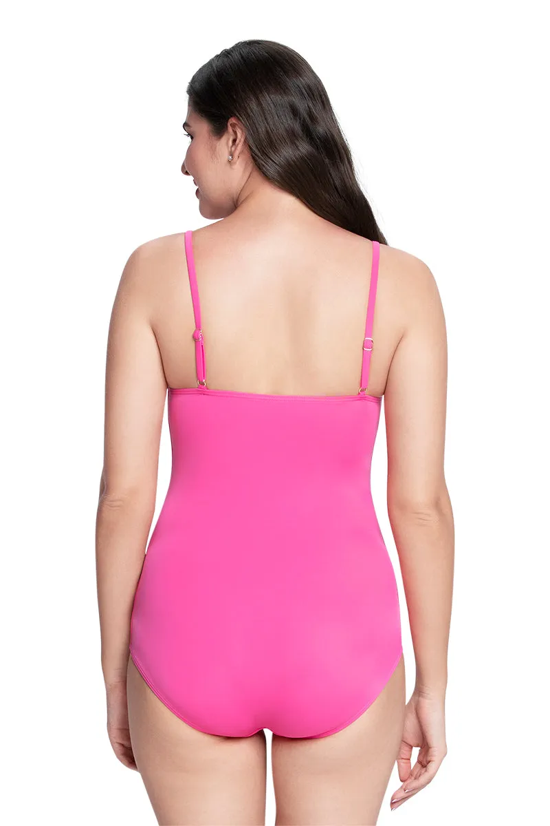 Straight Neck Swimsuit