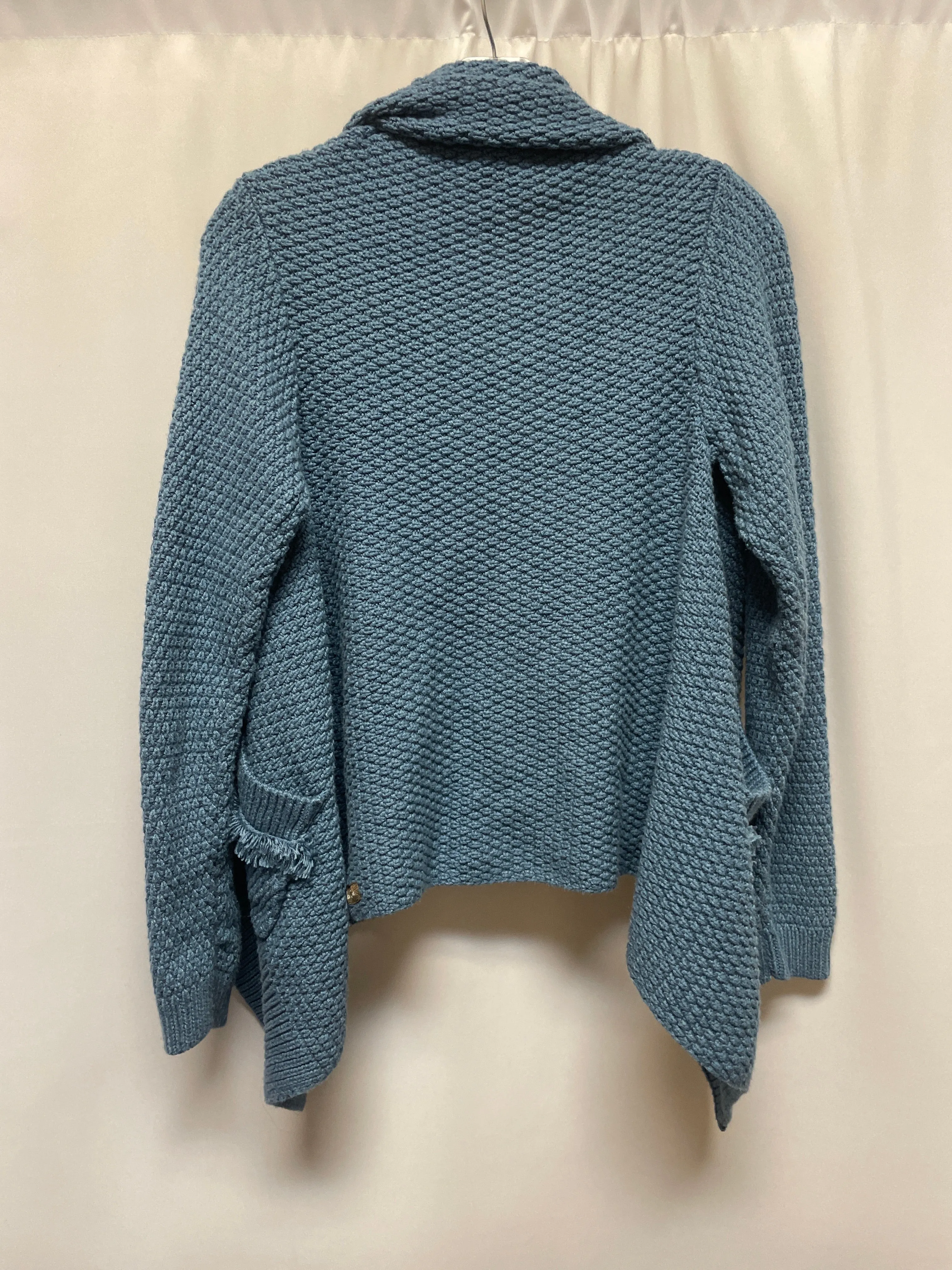 Sweater Cardigan By Matilda Jane In Blue, Size: L