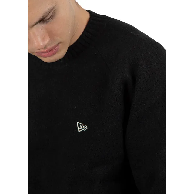 Sweater New Era Mohair Collection Negro