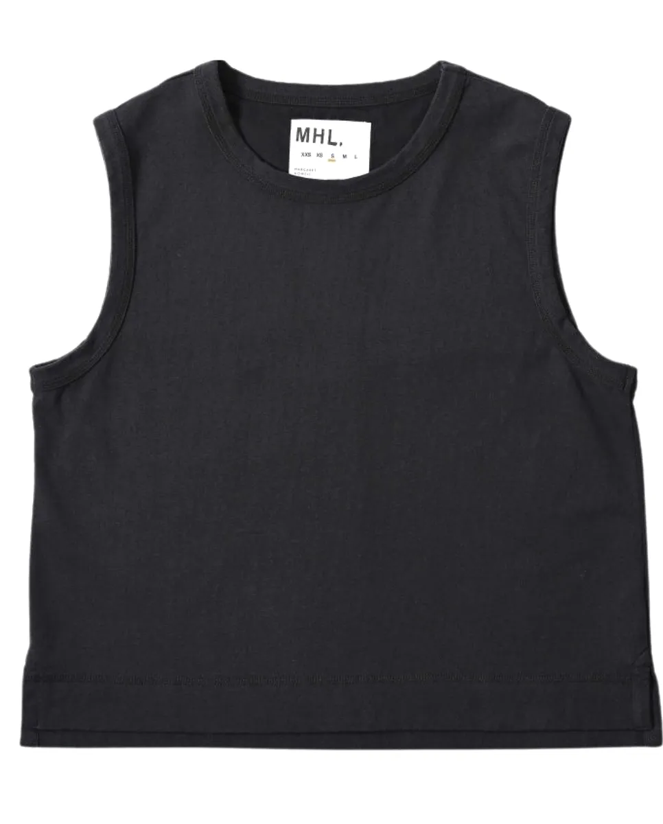 Tank Top Matte Jersey Black