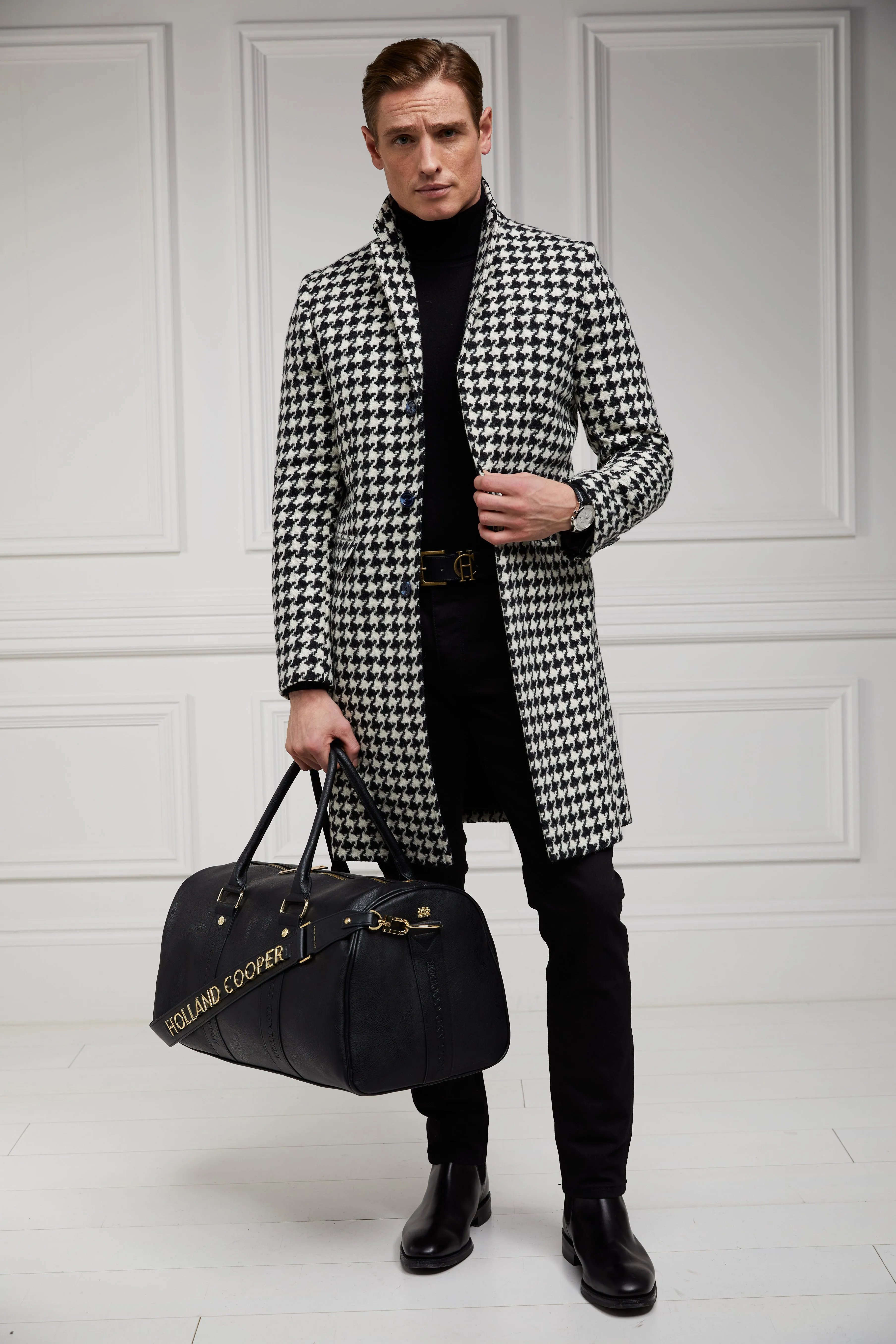 The Cheltenham Coat (Large Scale Houndstooth)