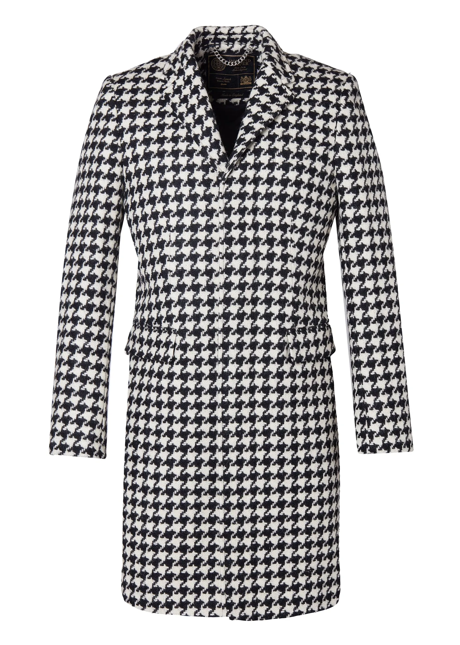 The Cheltenham Coat (Large Scale Houndstooth)