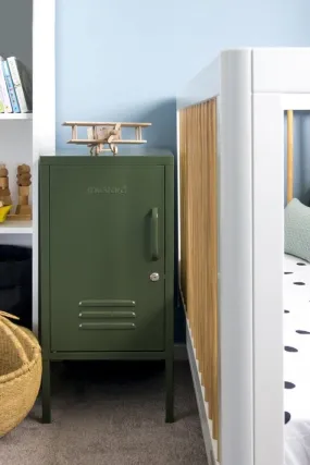 The Shorty to the Left Locker in Olive    