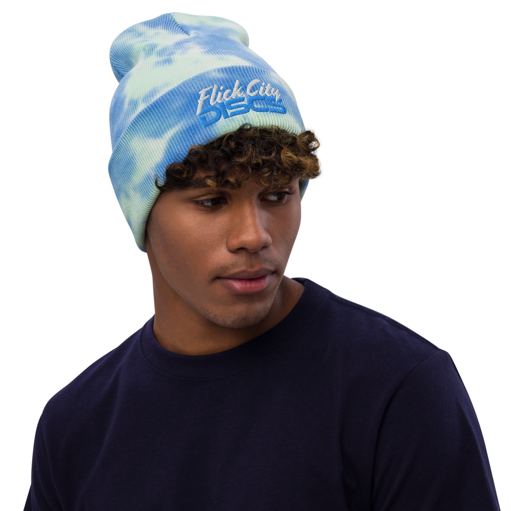 Tie-dye beanie