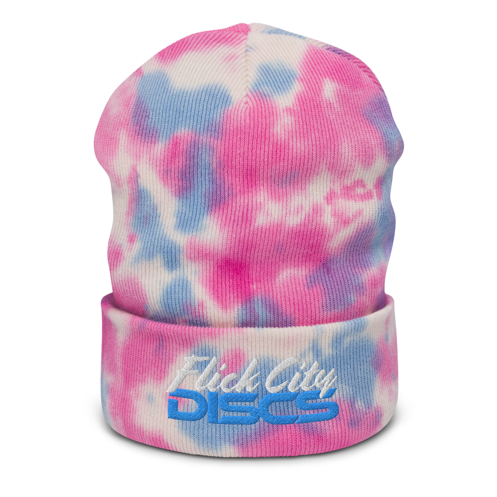 Tie-dye beanie