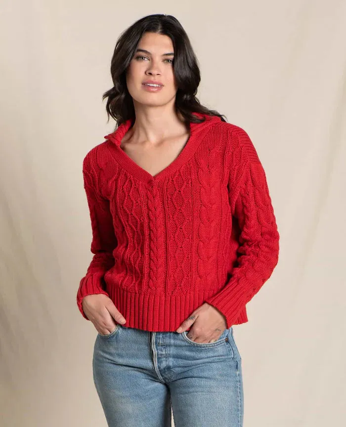 Toad & Co. Bianca Cable Sweater