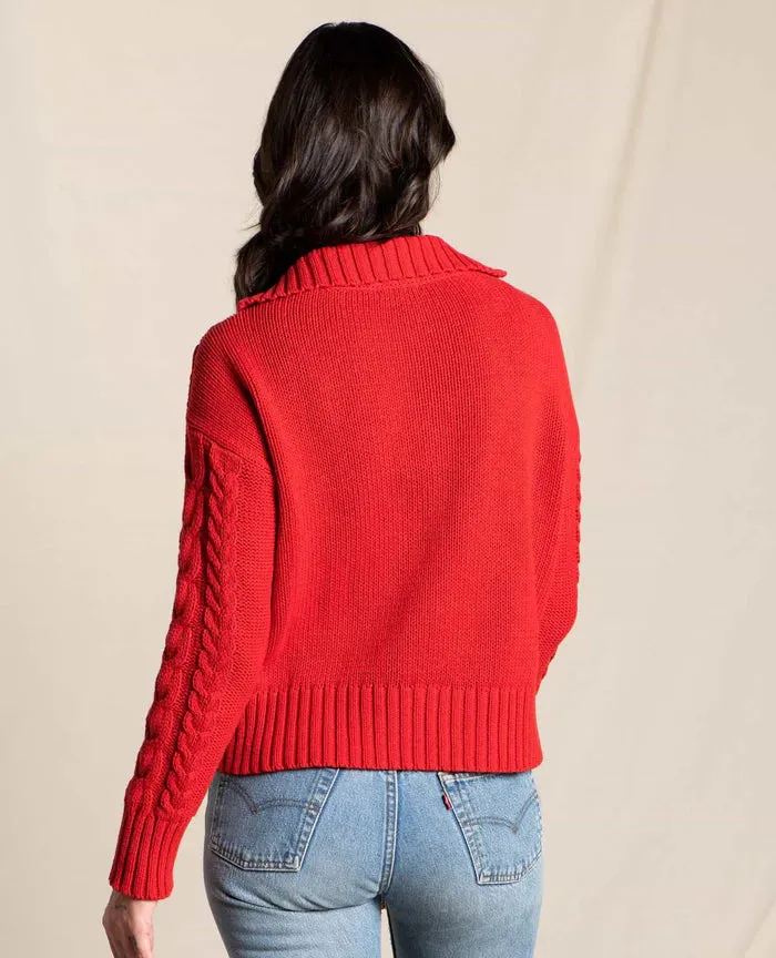 Toad & Co. Bianca Cable Sweater