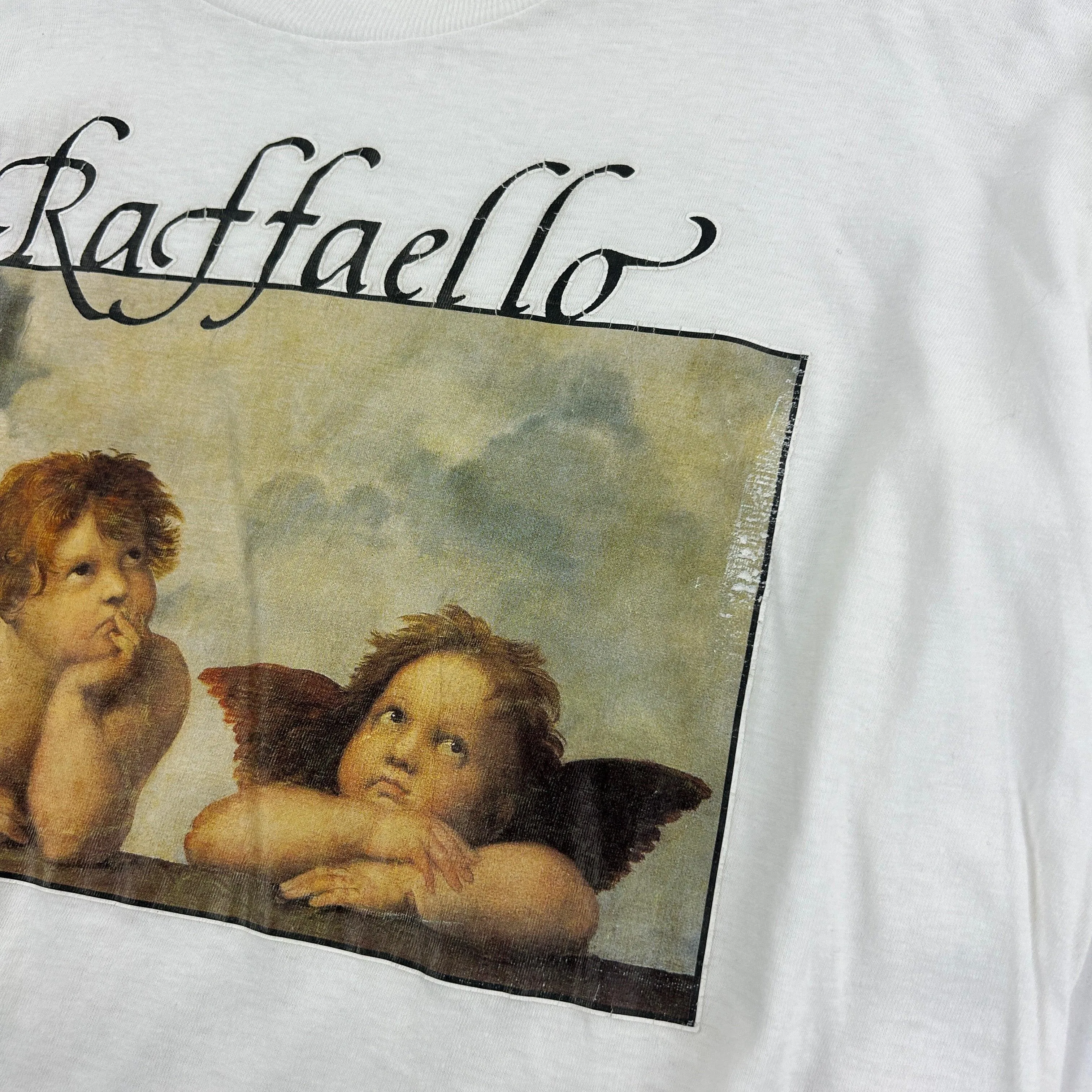 Vintage Raffaello Art T-Shirt Size S