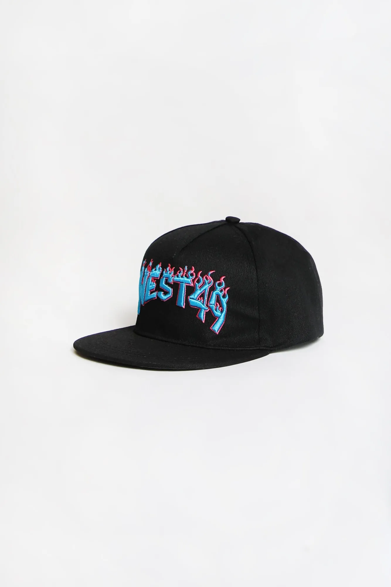 West49 Youth Flames Flat Brim Hat