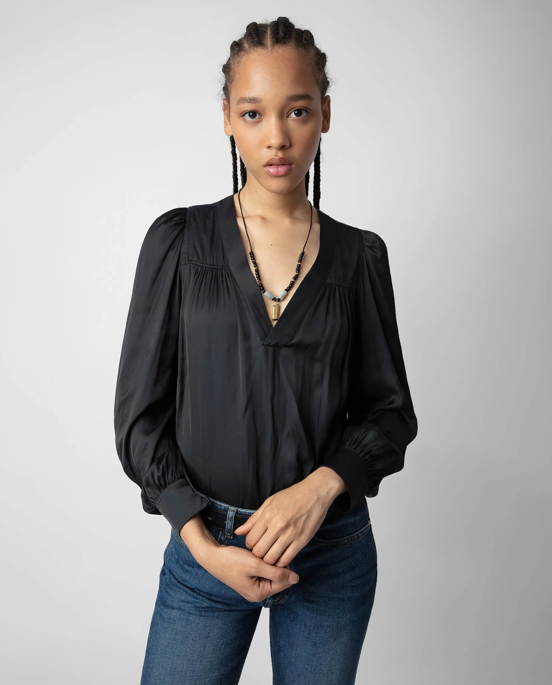 Zadig & Voltaire Telia Satin Shirt