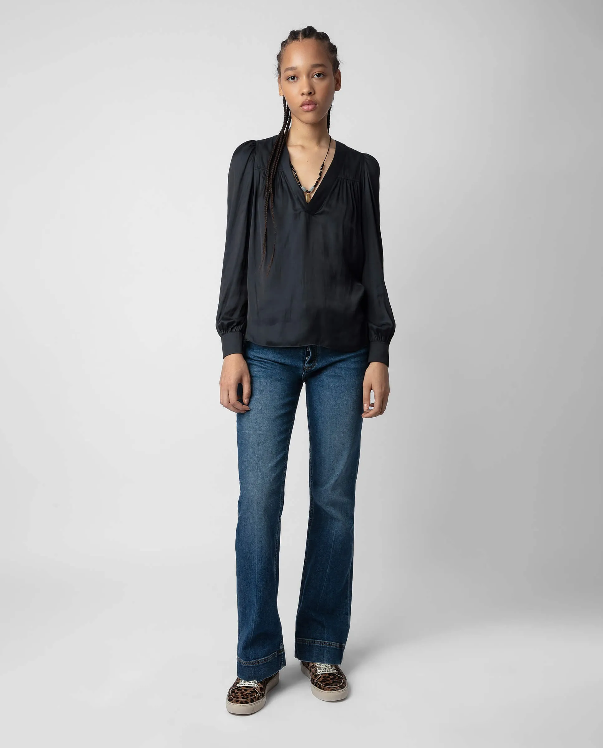 Zadig & Voltaire Telia Satin Shirt